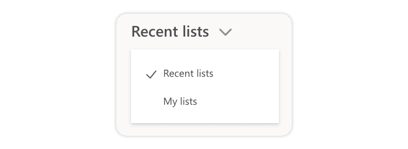 How to find a list in Microsoft Lists 