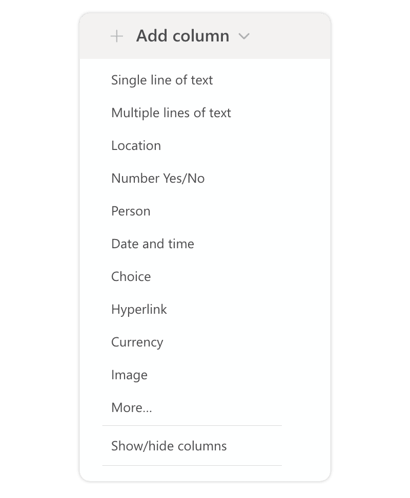 How to create a list from Microsoft Lists app 