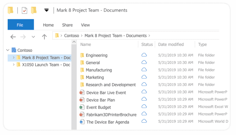 view sharepoint files in file explorer