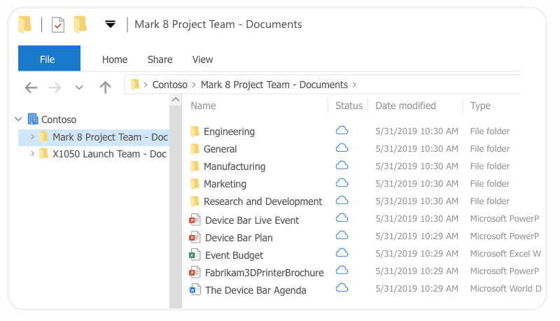How to sync SharePoint files and folders to your computer oneDrive Folder