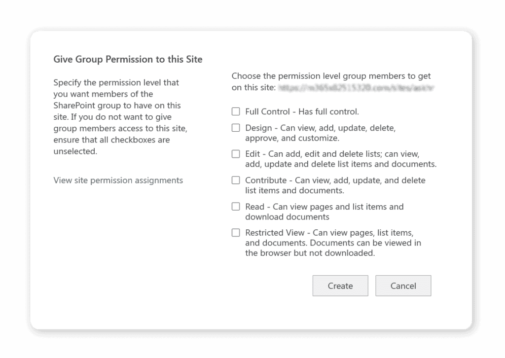 Give group permissions