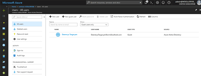 SharePoint Online external sharing of content