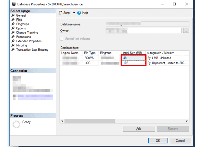 SQL Server Transaction Log File Size