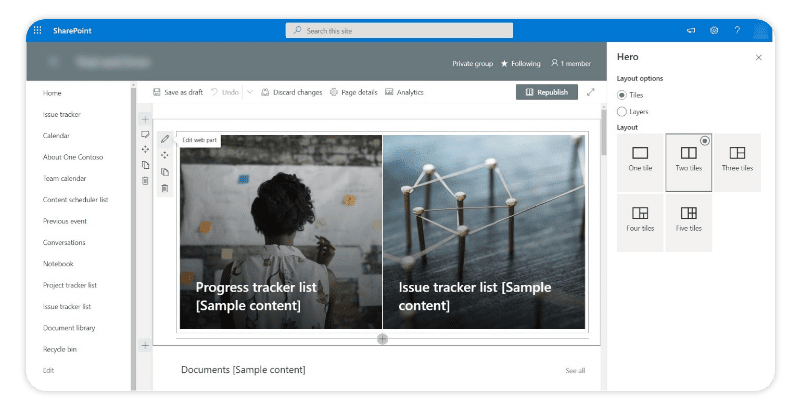 Customize your SharePoint Site template