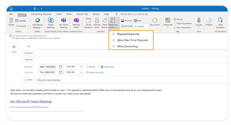 How To Set Up A Microsoft Teams Meeting Guide