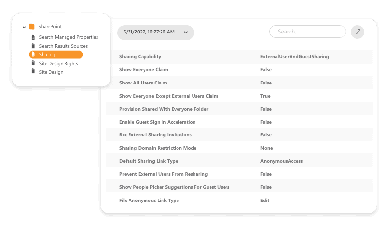 Microsoft 365 Configuration Inventory