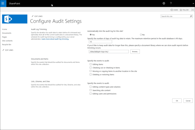 Guide to Office 365 & SharePoint Auditing SysKit