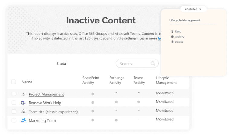 How To Manage Inactive Microsoft Teams And Groups