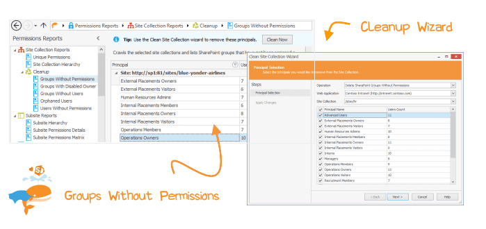 Keep your SharePoint permissions in check with Cleanup Wizard