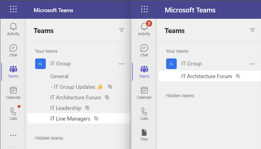Microsoft Teams shared channels