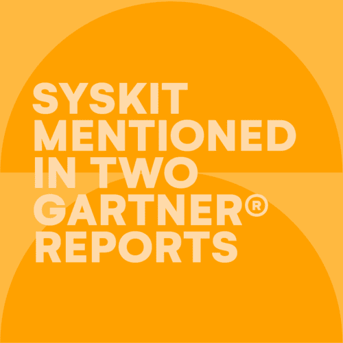 Syskit mentioned in 2 Gartner reports