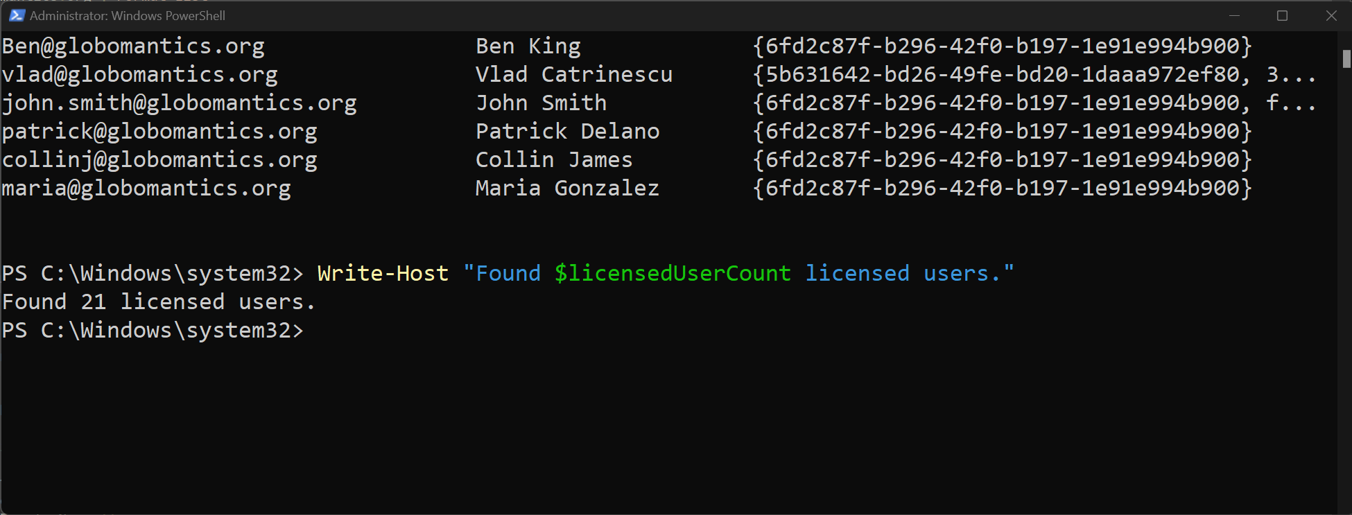 Office 365 License Reporting Guide