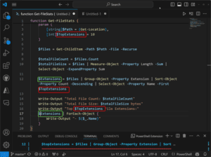 Using AI to write PowerShell scripts