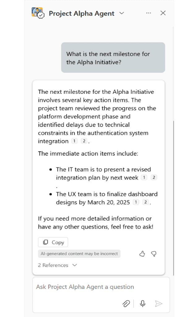 use cases Copilot agent
