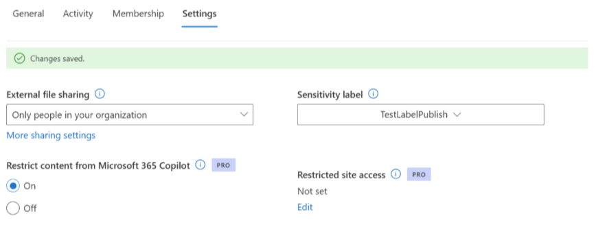 M365 restricting content discovery in SharePoint