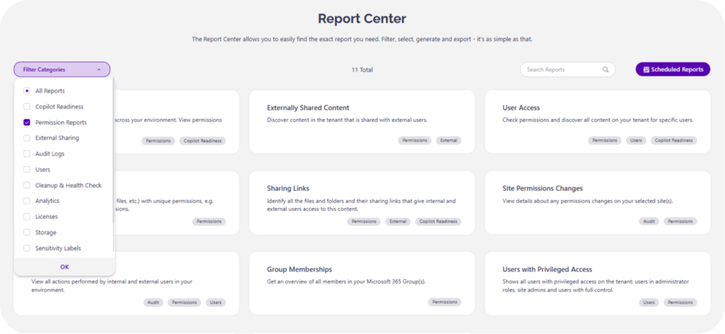 Syskit Point Report Center